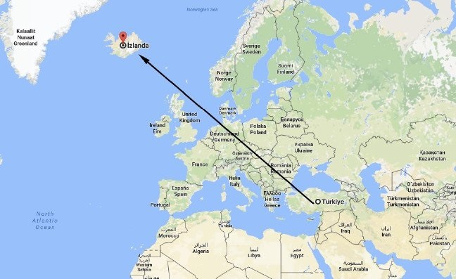 İzlanda konumu absurdizi.com